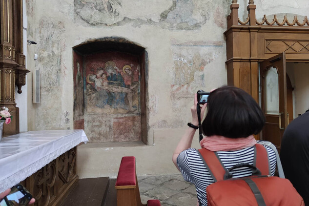 České Budějovice, Dominikánský klášter, setkání vedoucích odborů péče o památkový fond, NPÚ.