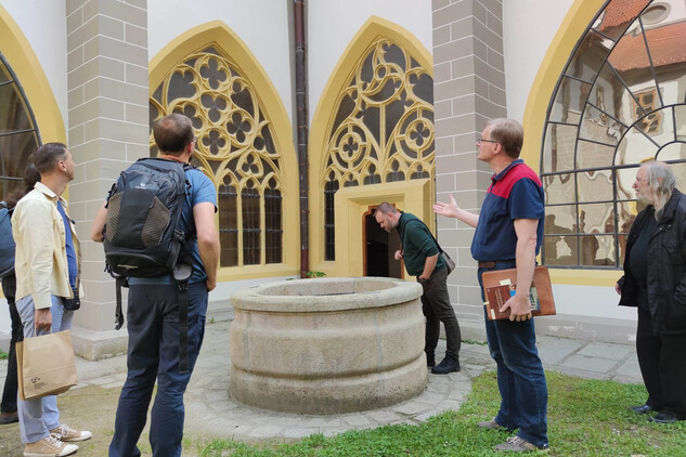 České Budějovice, Dominikánský klášter, setkání vedoucích odborů péče o památkový fond, NPÚ.