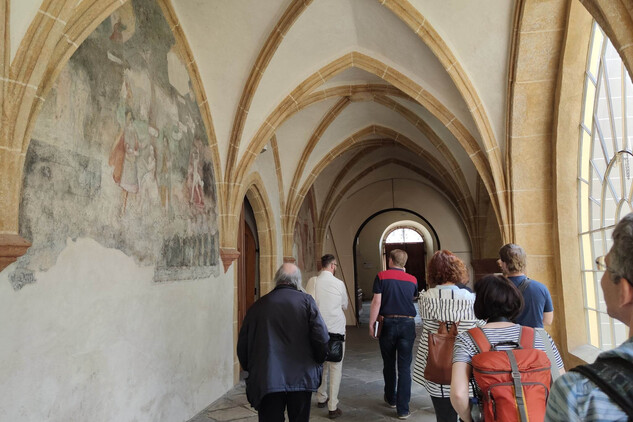 České Budějovice, Dominikánský klášter, setkání vedoucích odborů péče o památkový fond, NPÚ.