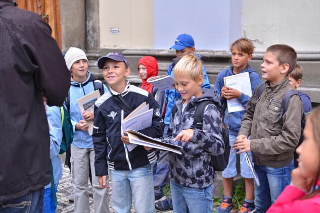 Renesance pod Černou věží - didaktický program. Foto J. Sajtlová.