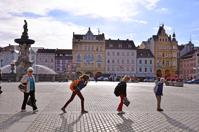 České Budějovice gotické - didaktický program. Foto J. Sajtlová.