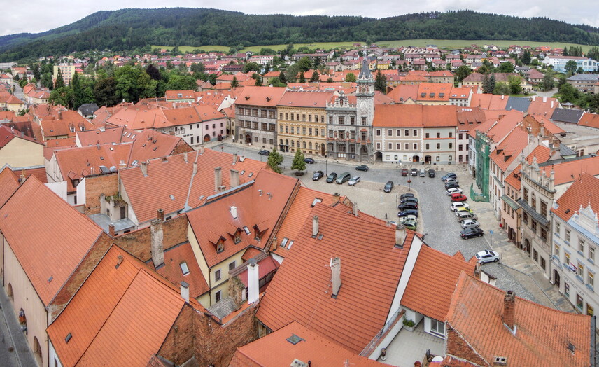 Město Prachatice - pohled na MPR | © NPÚ ÚOP ČB