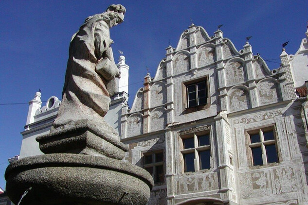 Slavonice - renesanční sgrafita