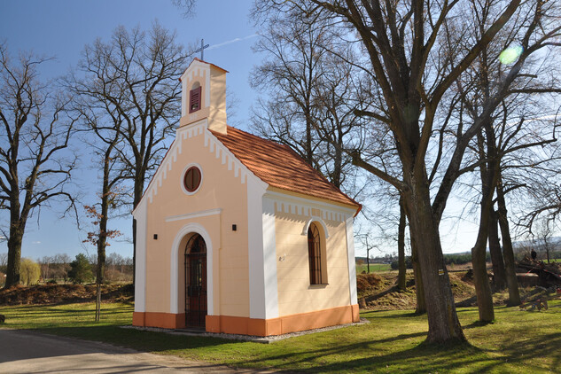 Třebín (CB) - kaple sv. Rodiny, 1880