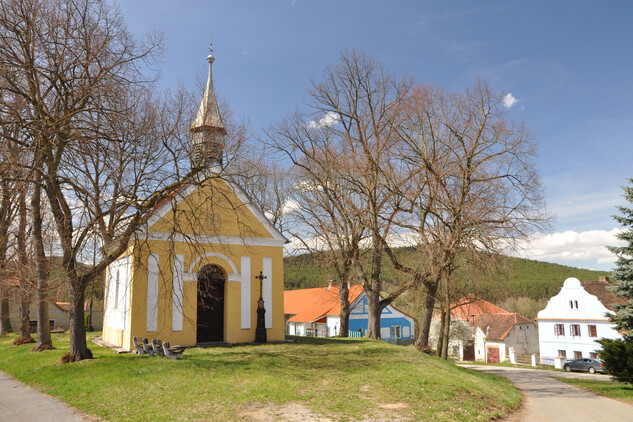 Strunkovice nad Volyňkou (ST) - kaple sv. Jana Nepomuckého, 1883