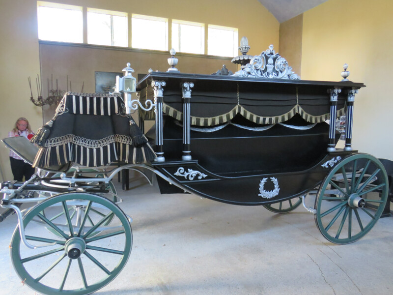 Židovský pohřební kočár z Jindřichova Hradce po restaurování | © NPÚ ÚOP ČB