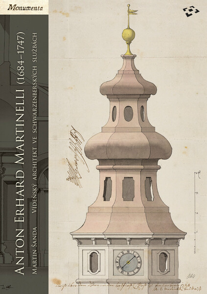 Obálka publikace o architektu Martinellim | © NPÚ ÚOP ČB