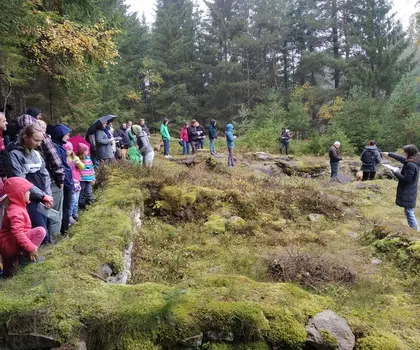 Komentovaná prohlídka zaniklé střevěké vesnice Pfaffenschlag | © NPÚ ÚOP ČB