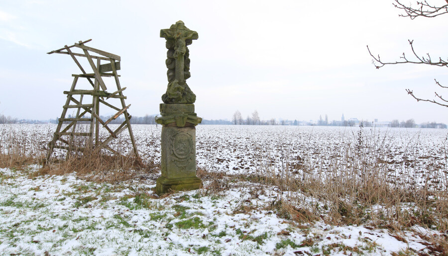 Krucifix na Vrchách – před restaurováním | © Petr Gláser