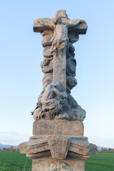 Krucifix na Vrchách – krucifix po restaurování | © Petr Gláser
