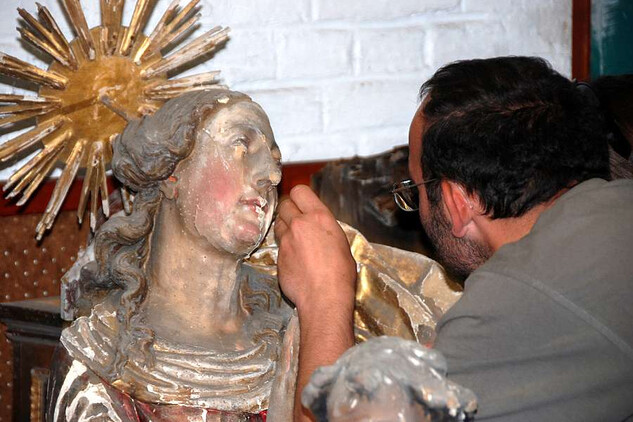 Hřbitovní kostel v Horním Maršově, restaurátorský průzkum