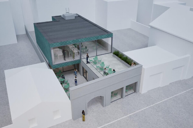 Vizualizace kreativního centra Garáž, 2026 | © Město Kroměříž