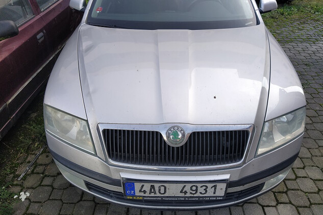 Osobní automobil Škoda Octavia, RZ 4A0 4931 | © archiv NPÚ, ÚOP v Kroměříži