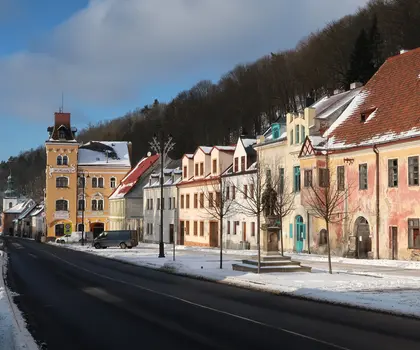 Horní Slavkov – náměstí Republiky