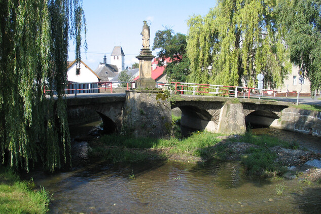 Původní stav Svatojánského mostu