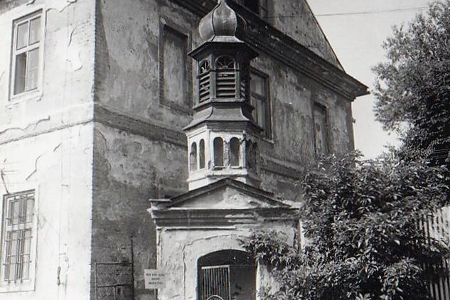 Kaple sv. Floriána v Lutíně – stav 80. léta 20. století
