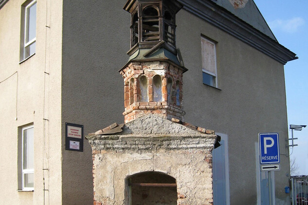 Kaple sv. Floriána v Lutíně – před obnovou