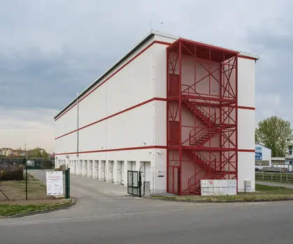 Budova nového centrálního archeologického depozitárního skladu v Olomouci  
