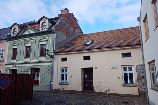 Nový Jičín, dům čp. 91/7 na Křižíkově ulici. Foto František Kolář, NPÚ, ÚOP v Ostravě, 2022.