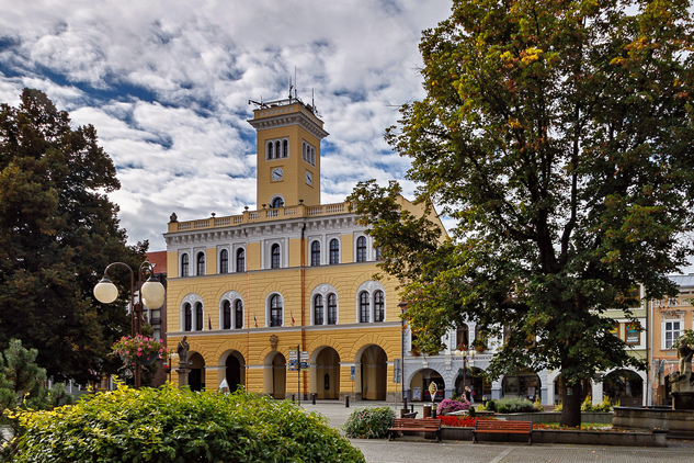 Obnovená radnice ve Frenštátě Radhoštěm