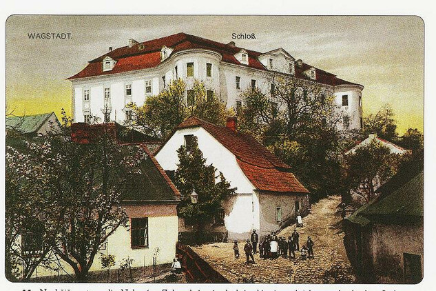 Bílovec, zámek 1900
