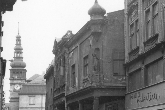 Ulice Velká směrem k muzeu (60. léta 20. stol.)