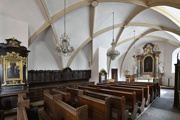 Boční kaple po obnově konkatedrály Nanebevzetí Panny Marie v Opavě