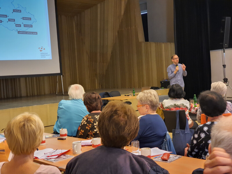 Přednáška - Památková péče v 21. století, 6. 10. 2022. Foto Ing. Iva Pekniková, MěK Litomyšl