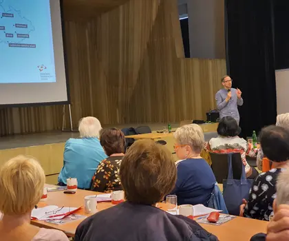 Přednáška - Památková péče v 21. století, 6. 10. 2022. Foto Ing. Iva Pekniková, MěK Litomyšl Přednáška - Památková péče v 21. století, 6. 10. 2022. Foto Ing. Iva Pekniková, MěK Litomyšl