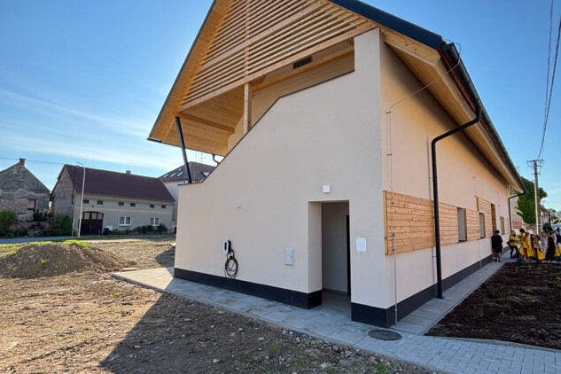 Novostavba dětské skupiny v centru obce