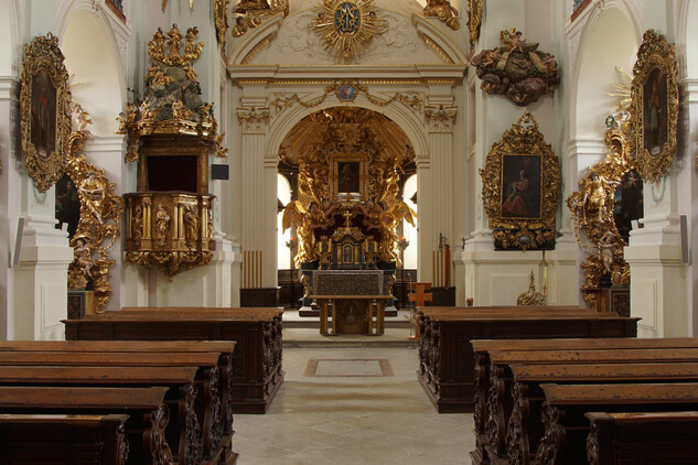 Poutní kostel Panny Marie na Chlumku, foto: M. Krištof