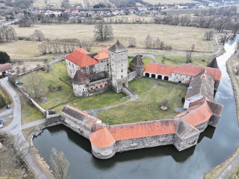 Vodní hrad Švihov, foto: Národní památkový ústav