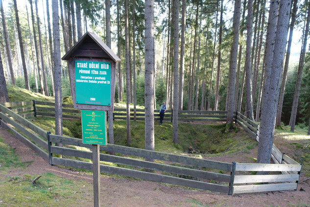 Kašperské Hory, zlatorudní revír, foto: Národní památkový ústav