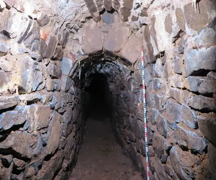 Klášter Plasy, štola Q, foto: Národní památkový ústav