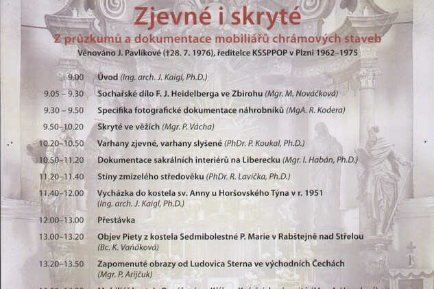 Zjevne a skryte 2016. Plakat