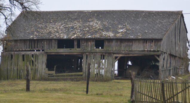 Horní Jadruž, stodola. Zdroj: Fotoarchiv NPÚ, ÚOP v Plzni, 2020.