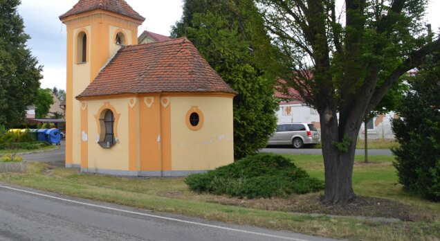 Bdeněves, kaple sv. Floriána (foto: Národní památkový ústav, 2022)