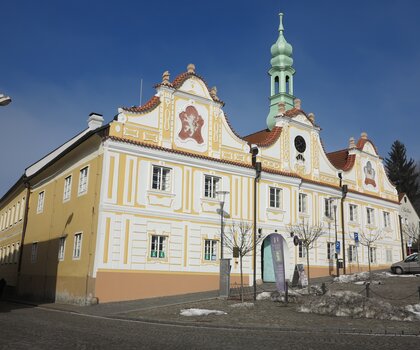 Kašperské Hory, radnice, foto: 2017, zdroj: Národní památkový ústav