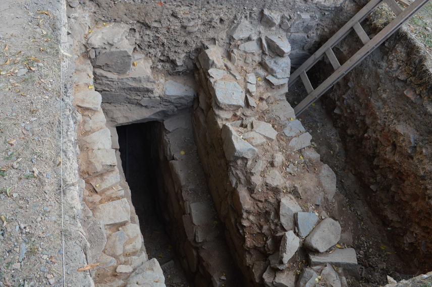 Archeologický výzkum plochy před sýpkou 2018 Archeologický výzkum plochy před sýpkou 2018