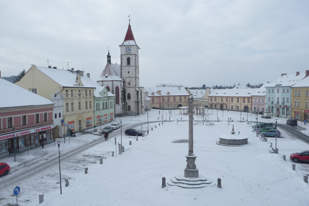 Horažďovice, Mírové náměstí. Foto: Radka Kočí, Městský úřad Horažďovice