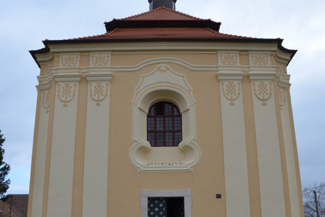 Chlumčany (okr. Plzeň-jih), kaple Panny Marie Ponocné (zdroj: archiv pracoviště, foto Š. Kasalová-Balvínová, 2021)