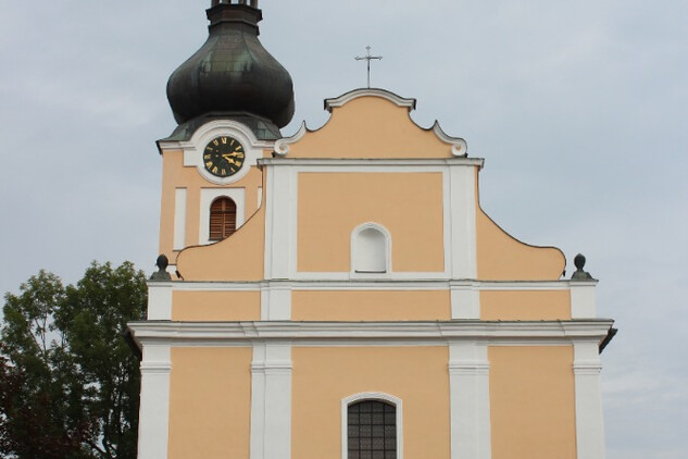 Staňkov (okr. Domažlice), kostel sv. Jakuba Většího (zdroj: archiv pracoviště, foto K. Foud, 2021)
