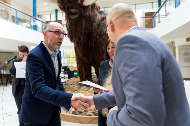 Třetí místo pro Průvodce pražskou archeologií v soutěži o cenu Zlatý Mamut 8.4.2019 (© Filip Fojtík, Moravské zemské muzeum, nepodléhá CC)