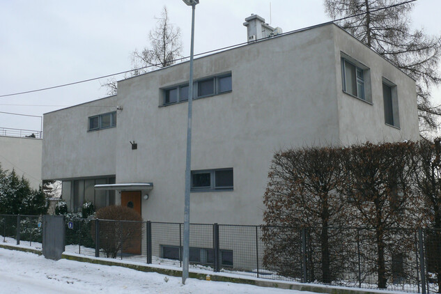 Paličkova vila, arch. Mart Stam 1931–1932, Na Babě 1779/9 (leden 2017)