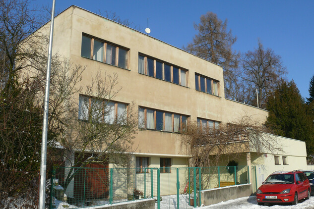 Kytlicova vila, arch. Josef Gočár 1932–1933, Nad Paťankou 1788/22 (leden 2017)
