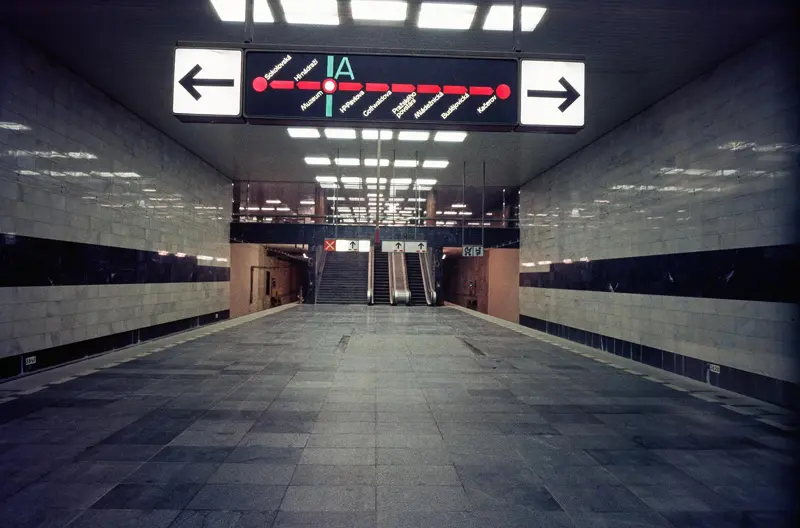 Pražské metro: 50 let v metropoli - ÚOP Praha
