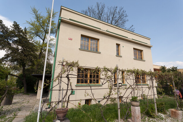 Rothmayerova vila po obnově, stav 24.4.2014