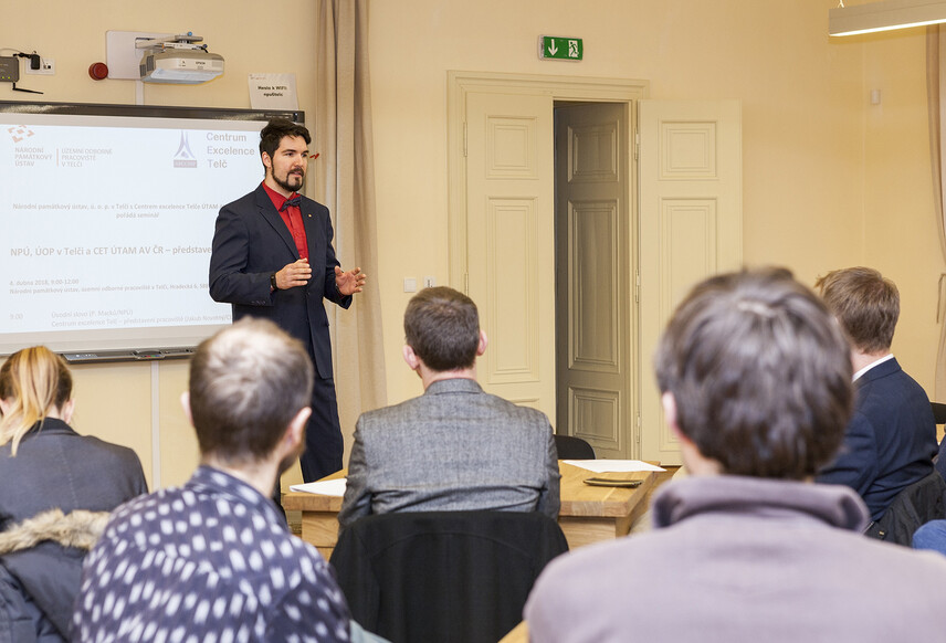 Představení územního odborného pracoviště NPÚ v Telči, ředitel Pavel Macků