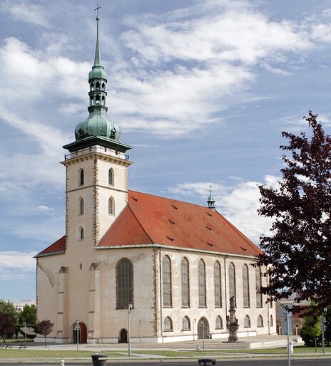 Gotický kostel v Mostě