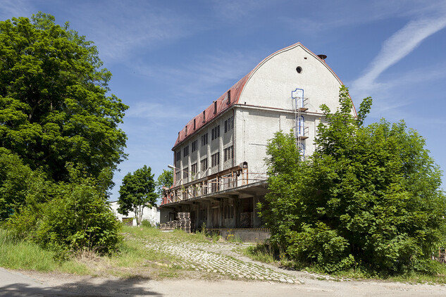 Bývalé družstevní obilní skladiště v Jihlavě 